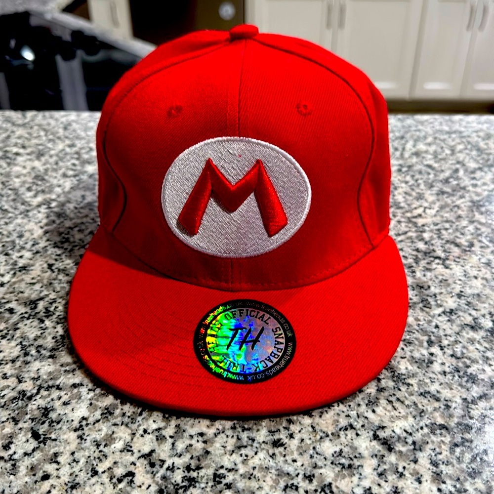 Trueheads official Mario ( Super Mario) SnapBack cap , baseball cap.